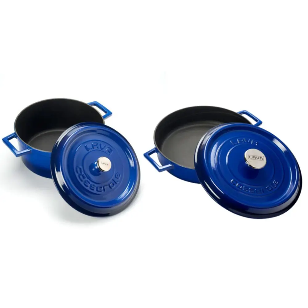 Фото 2 Кастрюля 0.35 л Lava lv y tc 10 k2/blue с крышкой чугун цвет синий Фото 2 Кастрюля 0.35 л Lava lv y tc 10 k2/blue с крышкой чугун цвет синий
