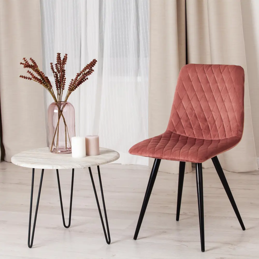 Фото 2 Кухонный стул Tetchair CHILLY X (mod. 7096) 88х47х53 см ткань цвет черный 15446 Фото 2 Кухонный стул Tetchair CHILLY X (mod. 7096) 88х47х53 см ткань цвет черный 15446