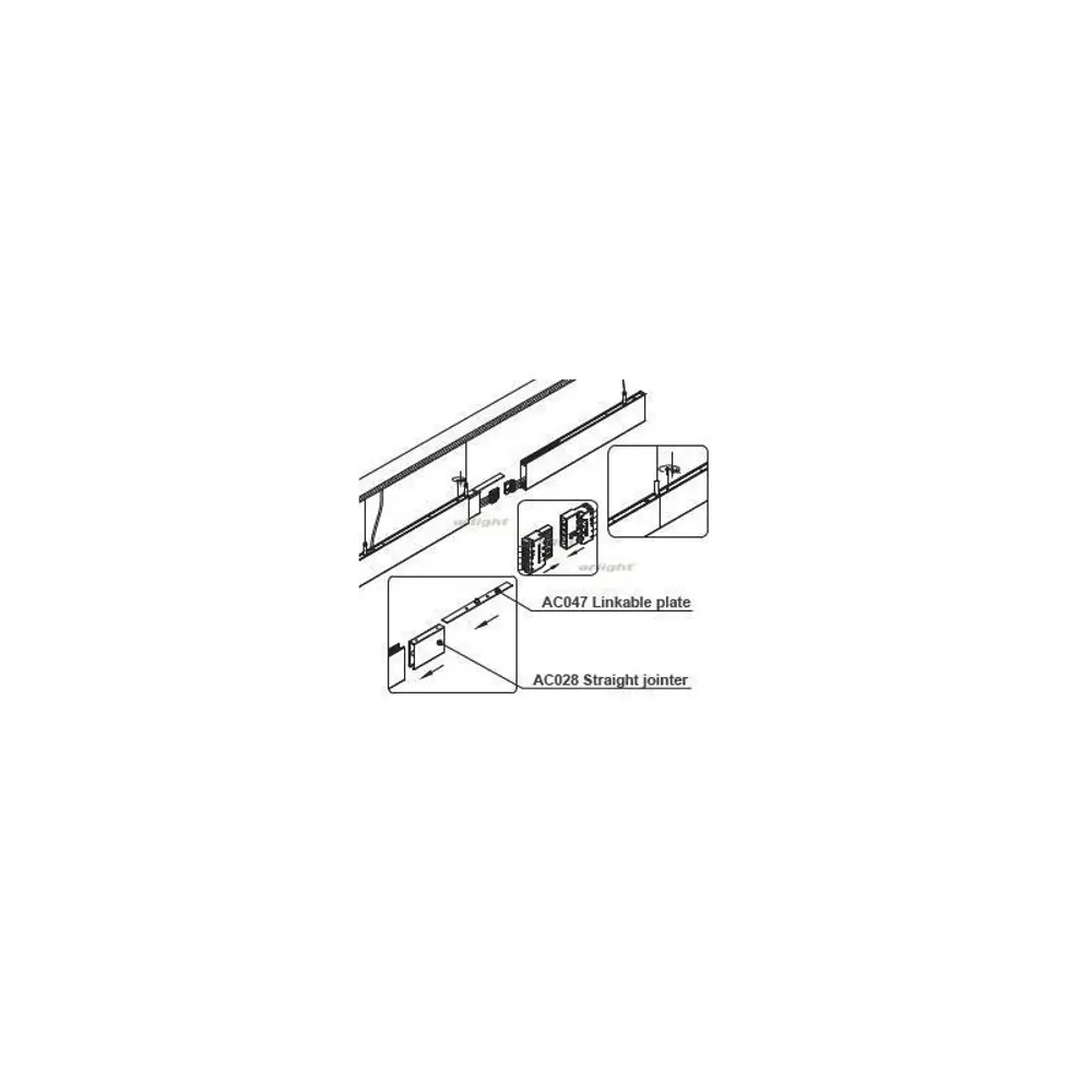 Фото 3 Коннектор Arlight 030293 IP20 металл цвет серебристый Фото 3 Коннектор Arlight 030293 IP20 металл цвет серебристый