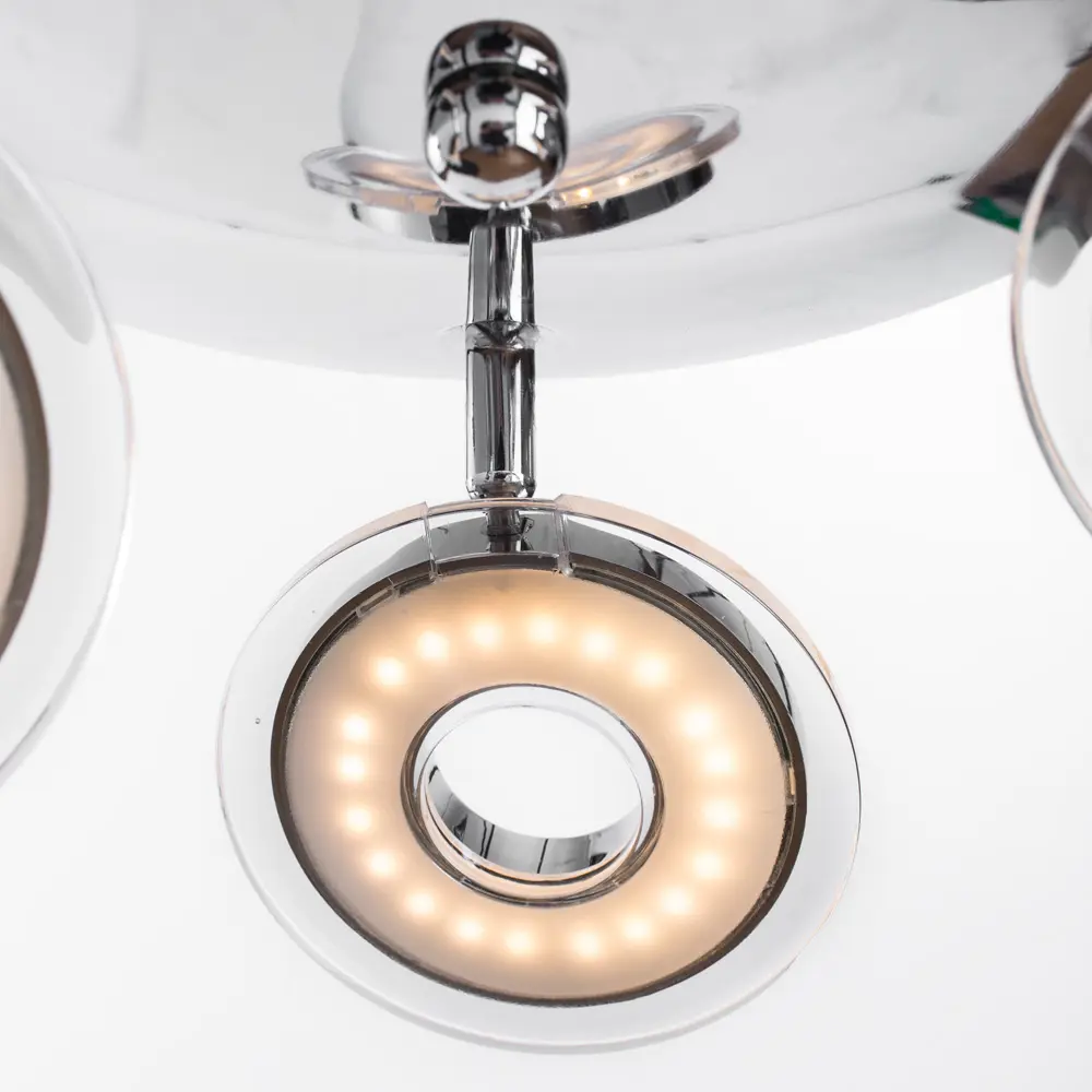 Фото 3 Спот поворотный светодиодный ARTE LAMP A8971PL-3CC A8971PL-3CC теплый белый свет цвет хром Фото 3 Спот поворотный светодиодный ARTE LAMP A8971PL-3CC A8971PL-3CC теплый белый свет цвет хром