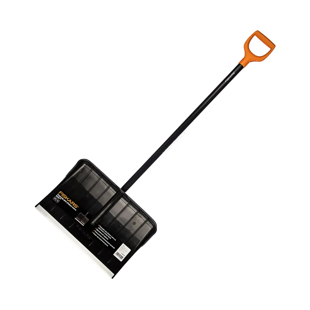 Фото 2 Лопата Fiskars 226963 SOLID для уборки снега 535х365 мм с черенком Фото 2 Лопата Fiskars 226963 SOLID для уборки снега 535х365 мм с черенком