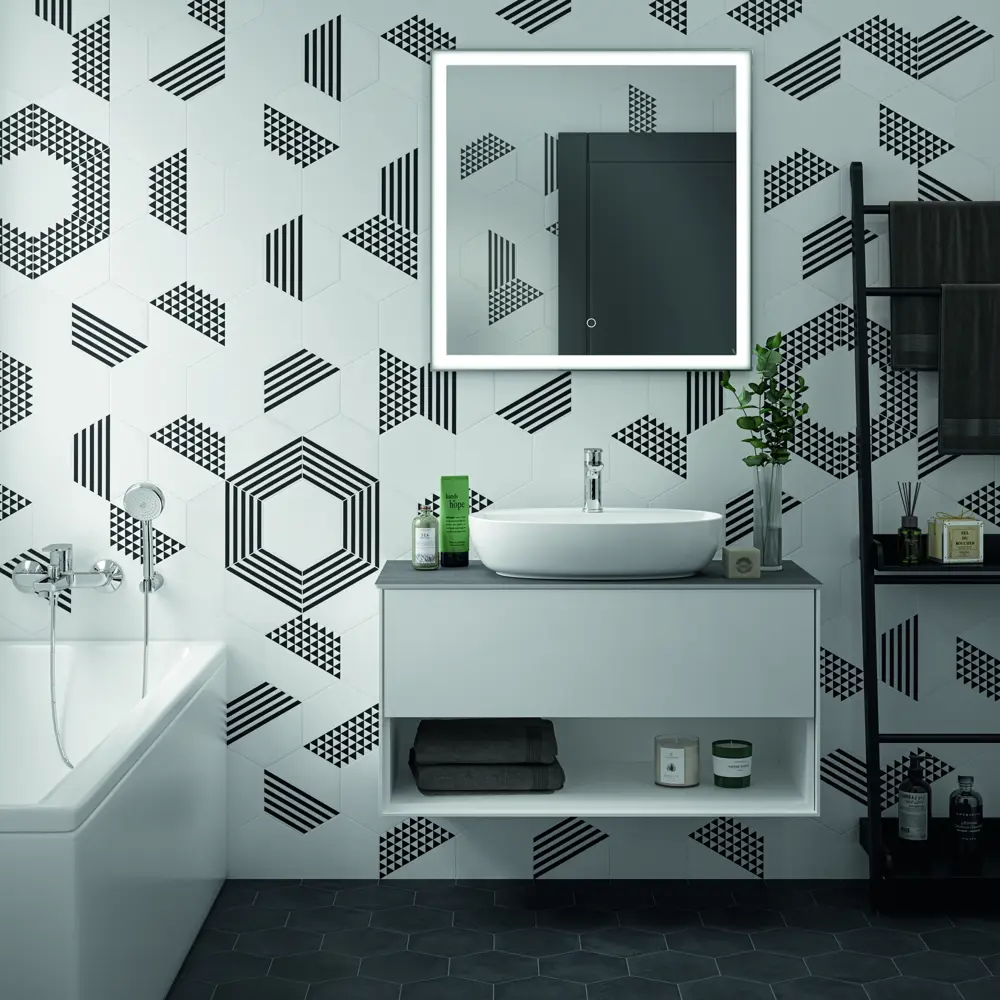 Фото 8 Глазурованный керамогранит Kerama Marazzi Кампо SG23028N 20x23.1 см 0.76 м² матовый цвет темно-серый Фото 8 Глазурованный керамогранит Kerama Marazzi Кампо SG23028N 20x23.1 см 0.76 м² матовый цвет темно-серый