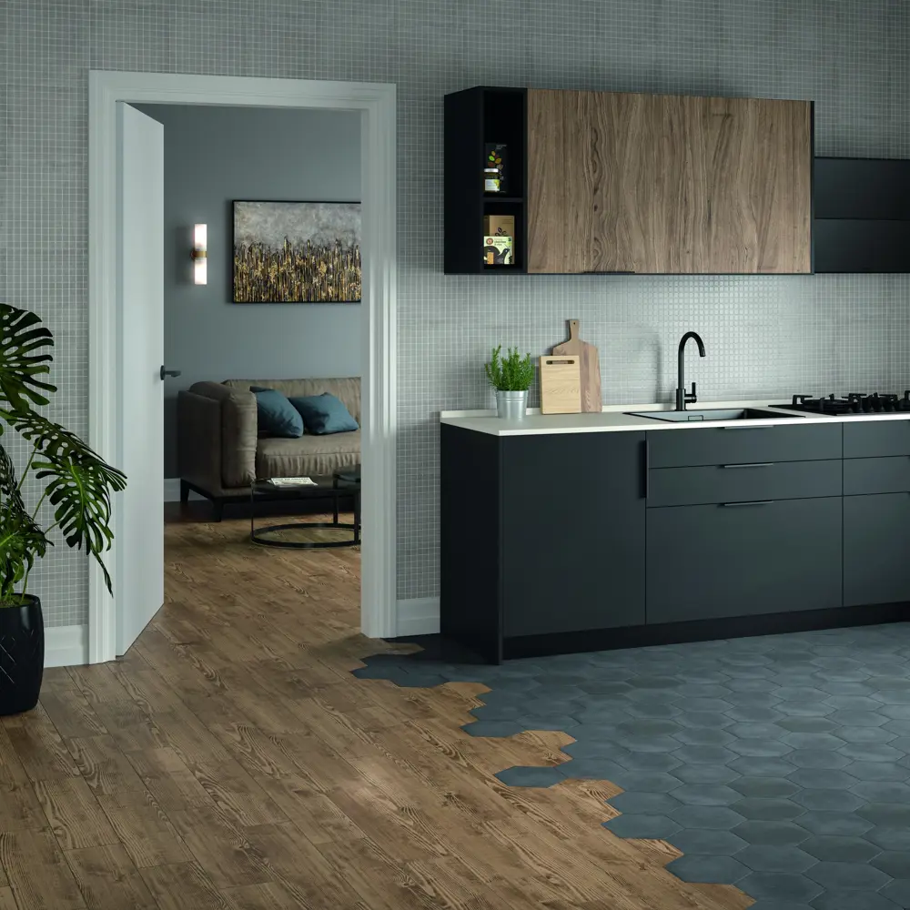 Фото 7 Глазурованный керамогранит Kerama Marazzi Кампо SG23028N 20x23.1 см 0.76 м² матовый цвет темно-серый Фото 7 Глазурованный керамогранит Kerama Marazzi Кампо SG23028N 20x23.1 см 0.76 м² матовый цвет темно-серый