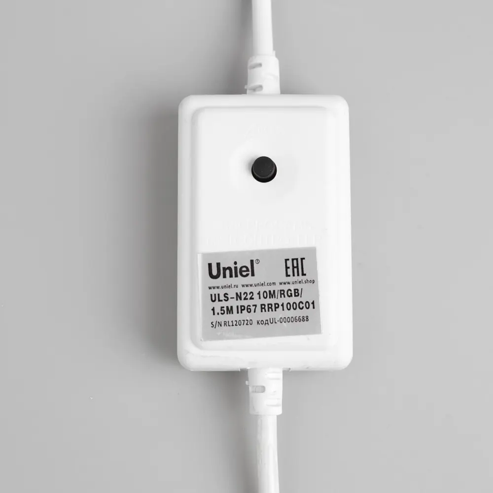 Фото 6 Светодиодная лента UNIEL 6767414 SMD 2835 80диод/10Вт/м 220 В IP67 10 м изменение цвета RGB Фото 6 Светодиодная лента UNIEL 6767414 SMD 2835 80диод/10Вт/м 220 В IP67 10 м изменение цвета RGB