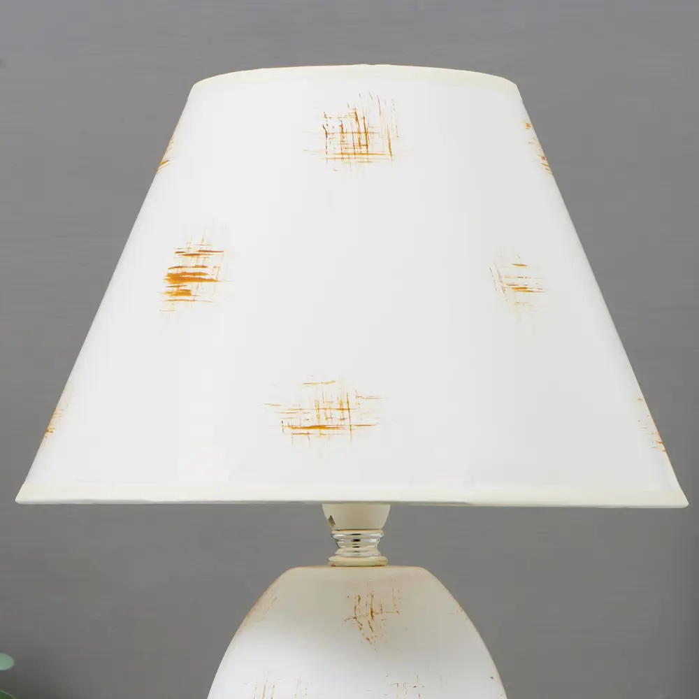 Фото 4 Настольная лампа RISALUX 5448855 16393 F761TT-1229 цвет белый