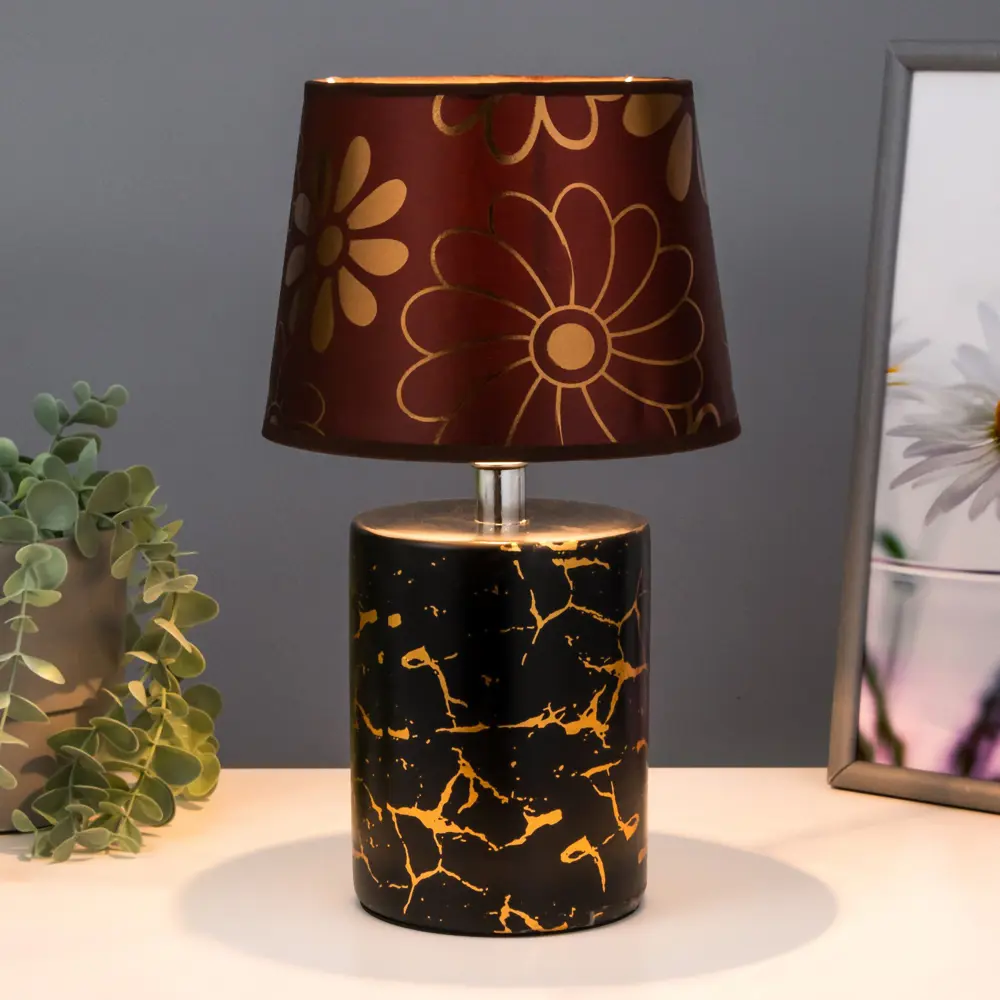 Фото 2 Настольная лампа RISALUX 5040854 21166 F761TT-470 цвет черный