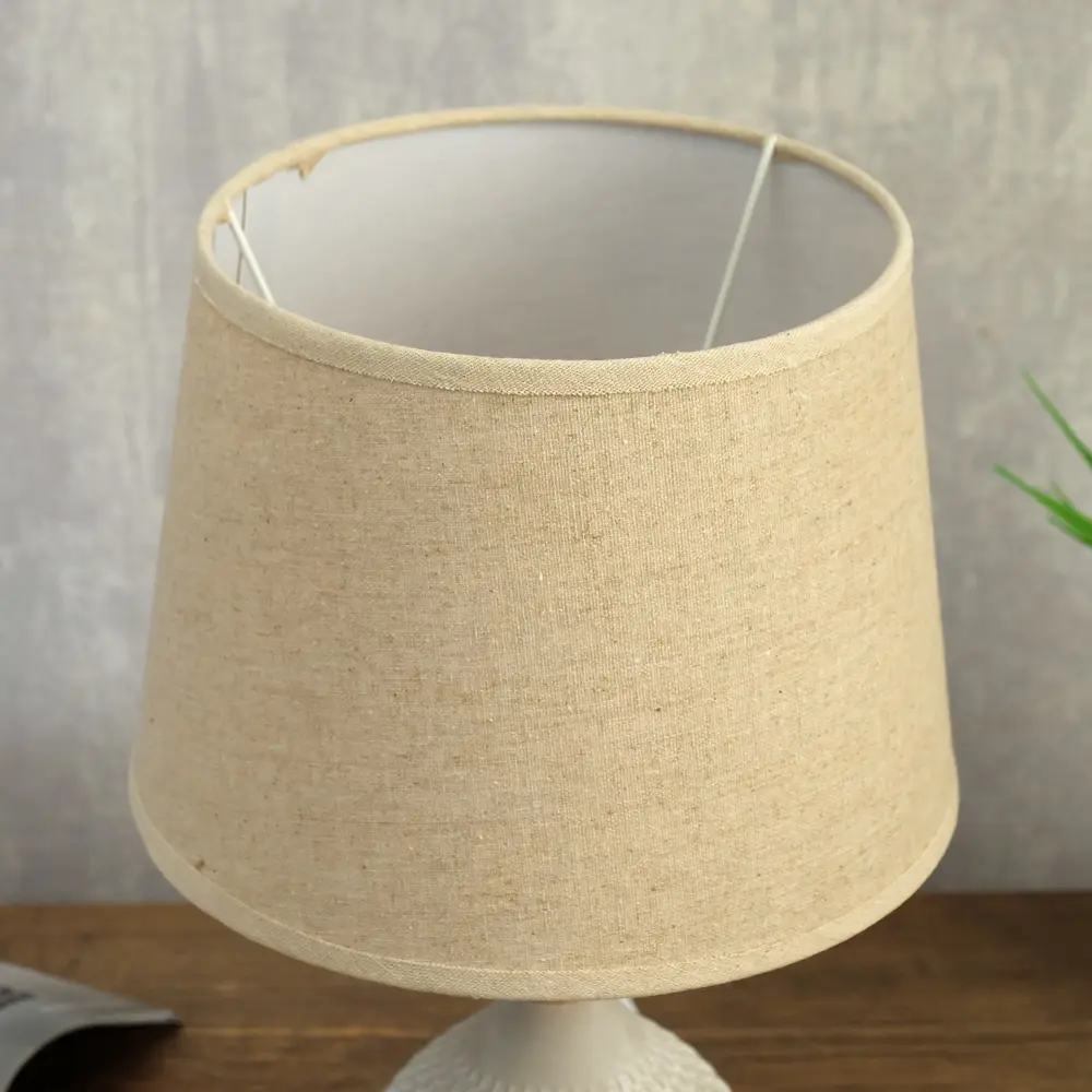 Фото 3 Настольная лампа RISALUX 4733916 320624 F761TT-508 цвет белый