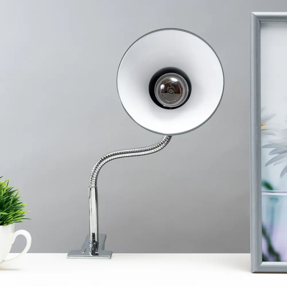 Фото 4 Настольная лампа RISALUX 6908508 16671 М Е-70 цвет черный