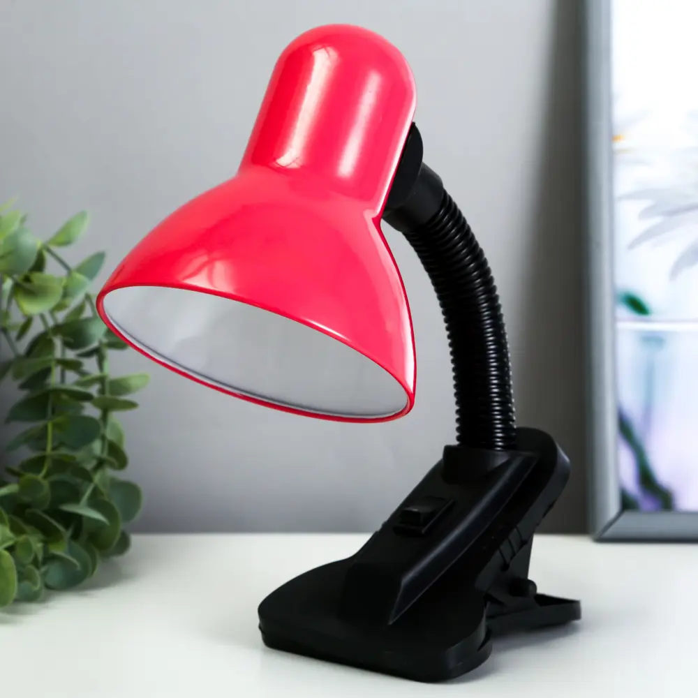 Фото Настольная лампа RISALUX 7532469 Школьник Прищепка BR 01683 цвет черный