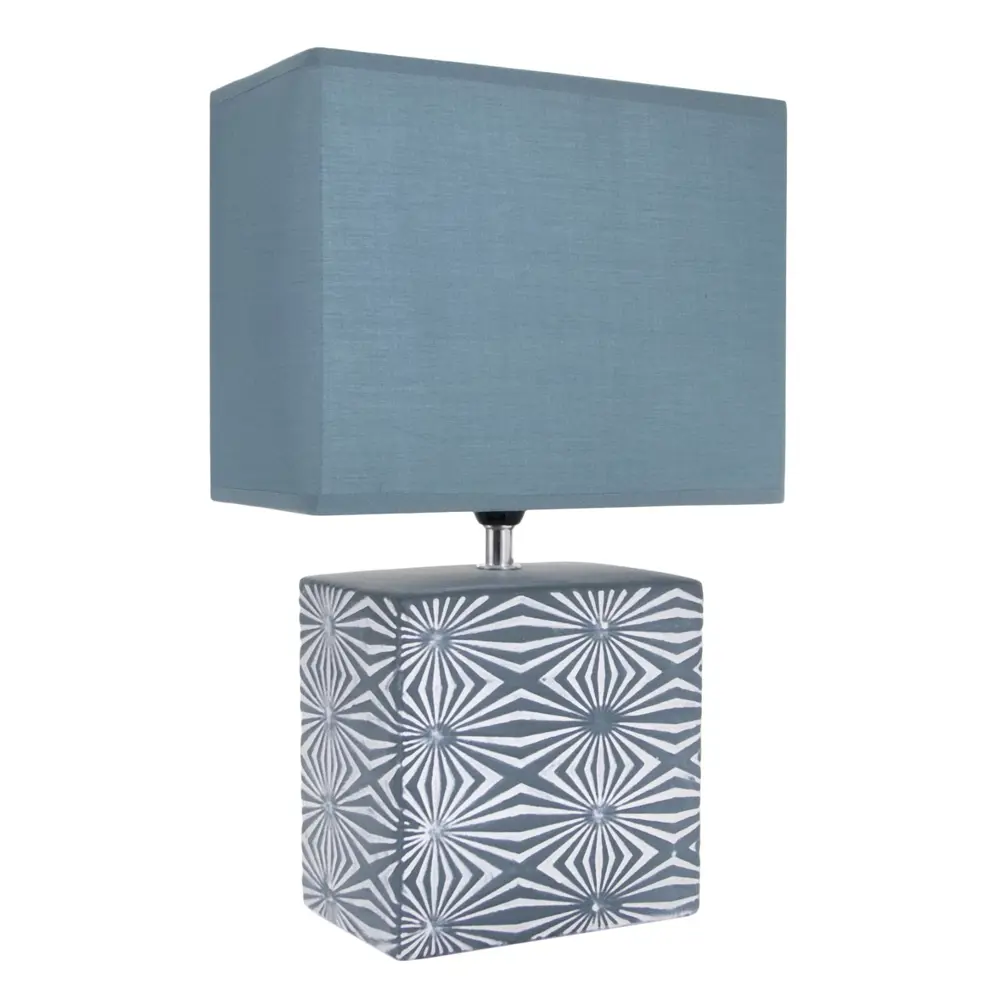 Фото 7 Настольная лампа RISALUX 6249052 16589 F761TT-1466 цвет серый