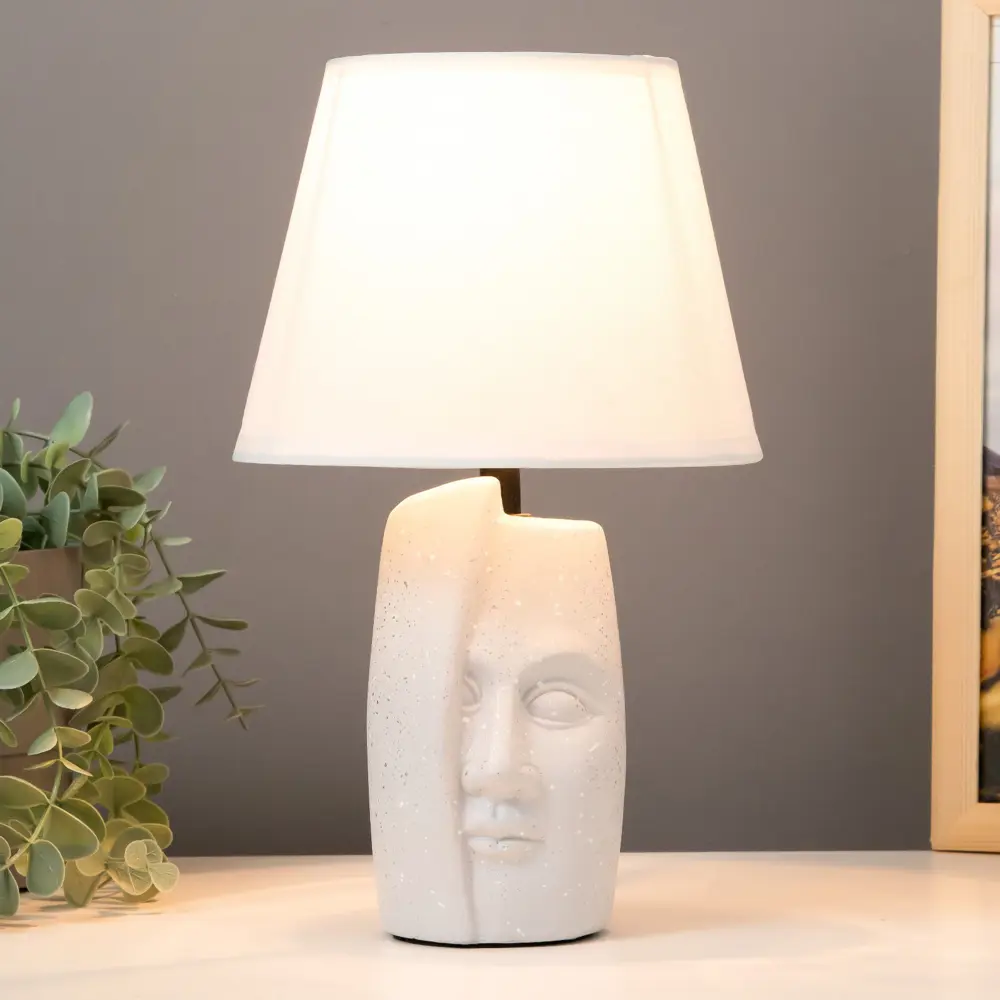 Фото 2 Настольная лампа RISALUX 6250879 16540 F761TT-1385 цвет серый