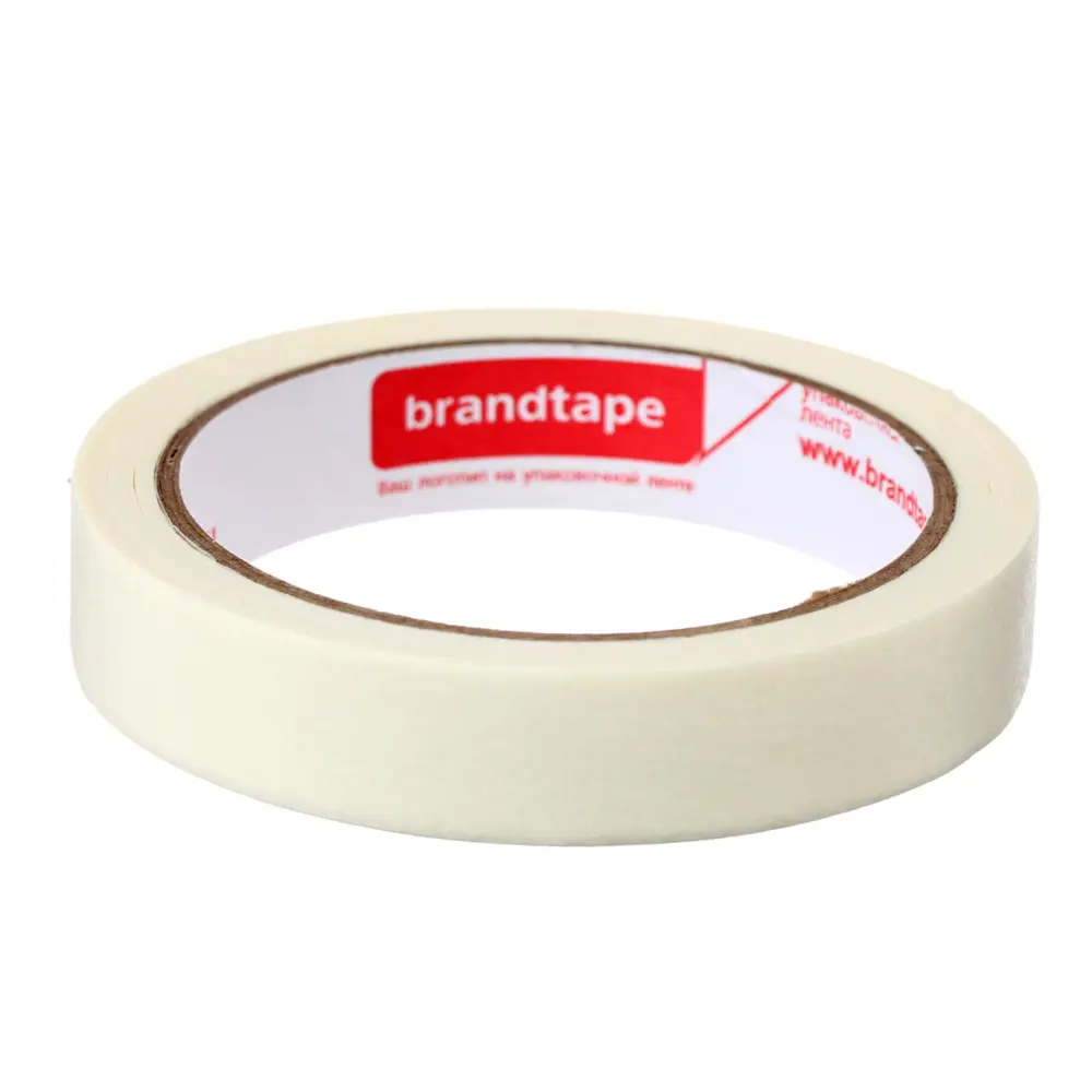 Фото 2 Лента малярная Brandtape 6342916 19 мм х 25 м Фото 2 Лента малярная Brandtape 6342916 19 мм х 25 м
