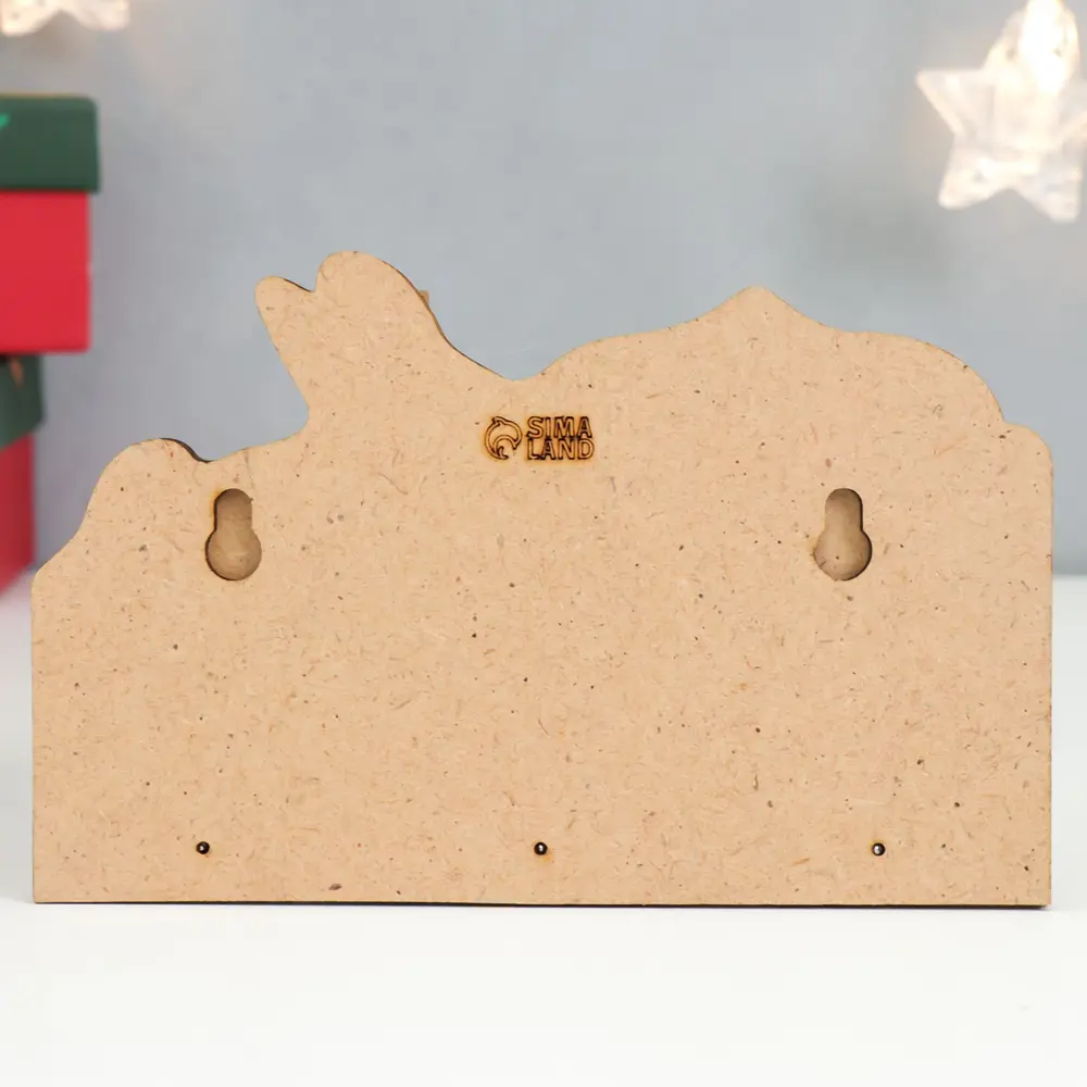 Фото 4 Ключница Simaland 9077579, МДФ, 9.5x15 см, цвет серый Фото 4 Ключница Simaland 9077579, МДФ, 9.5x15 см, цвет серый