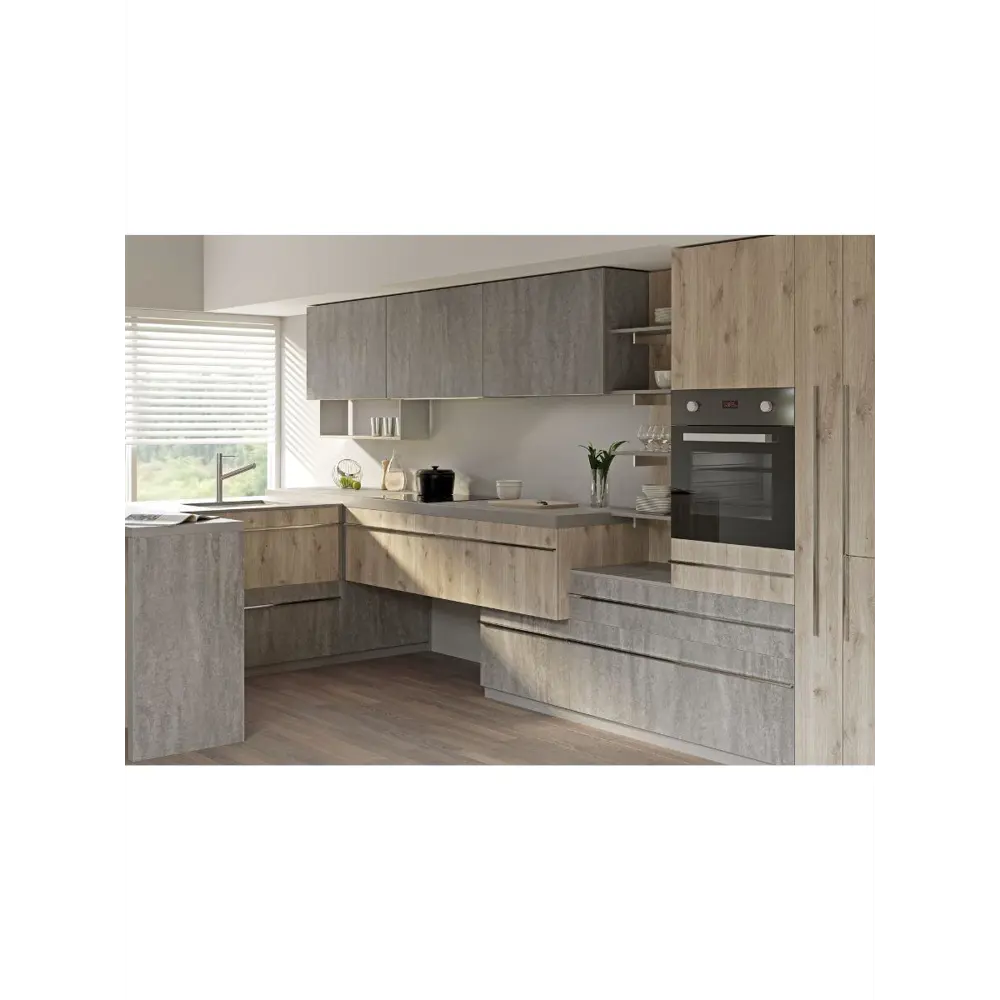 Фото 5 Мебельная деталь Kronostar 2200x600x16 мм ЛДСП 1.32м² цвет дуб белый