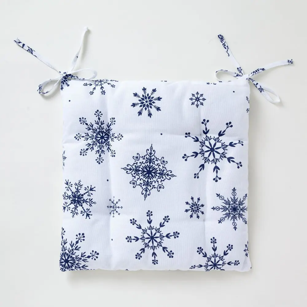 Фото 5 Подушка для стула Доляна 5135291, 42x42 см, цвет белый