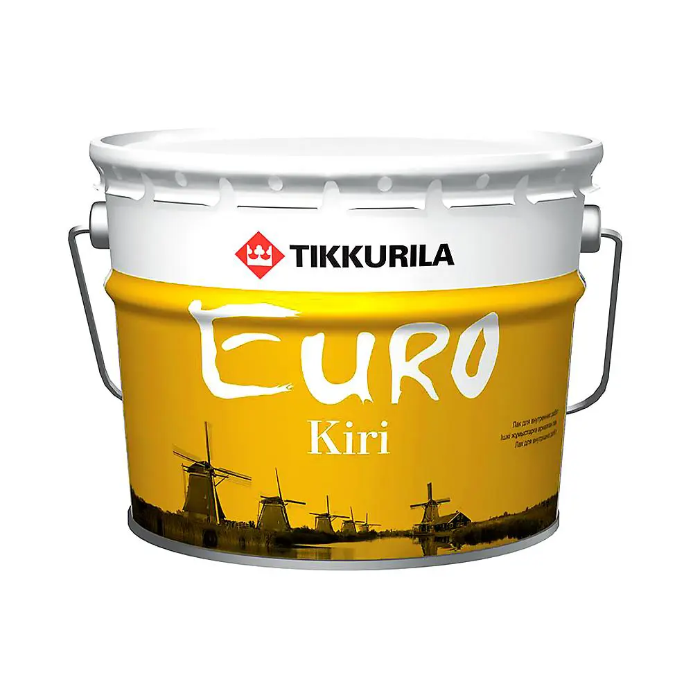 Фото 2 Лак паркетный TIKKURILA 28362 полуматовый бесцветный 9 л Фото 2 Лак паркетный TIKKURILA 28362 полуматовый бесцветный 9 л