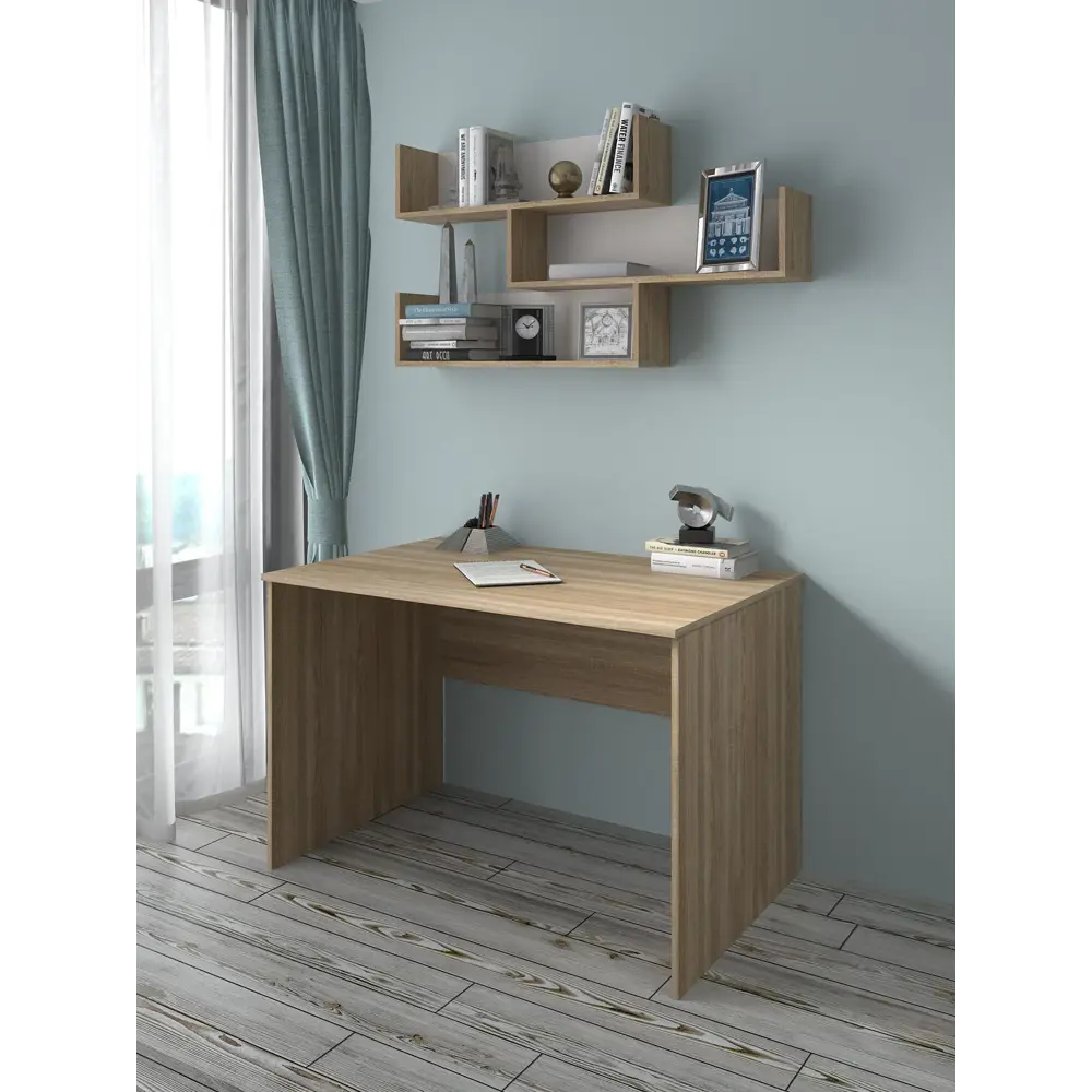 Фото 3 Стол многофункциональный Мебельная фабрика 1+1 115x75x65 см ЛДСП цвет дуб сонома