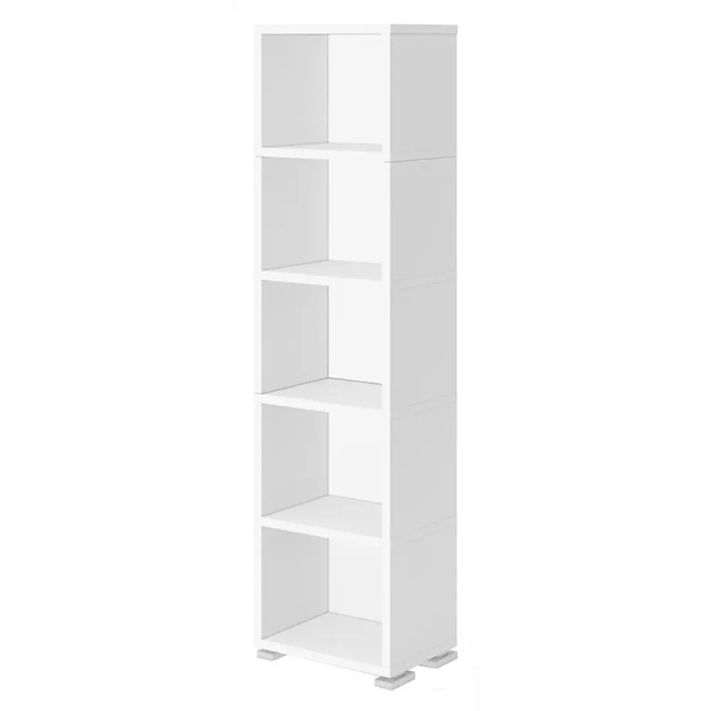 Фото Стеллаж Мэрдэ СБ-15/5 БЕ с 45.2x178.5x30 см ЛДСП цвет белый жемчуг нагрузка на полку до 40 кг Фото Стеллаж Мэрдэ СБ-15/5 БЕ с 45.2x178.5x30 см ЛДСП цвет белый жемчуг нагрузка на полку до 40 кг