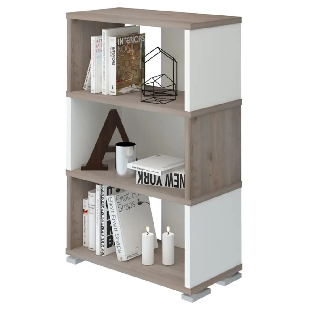 Фото 4 Стеллаж Мэрдэ СБ-10/3 БЕШ-Ч с 70x109.5x30 см ЛДСП цвет коричневый/белый жемчуг нагрузка на полку до 40 кг Фото 4 Стеллаж Мэрдэ СБ-10/3 БЕШ-Ч с 70x109.5x30 см ЛДСП цвет коричневый/белый жемчуг нагрузка на полку до 40 кг