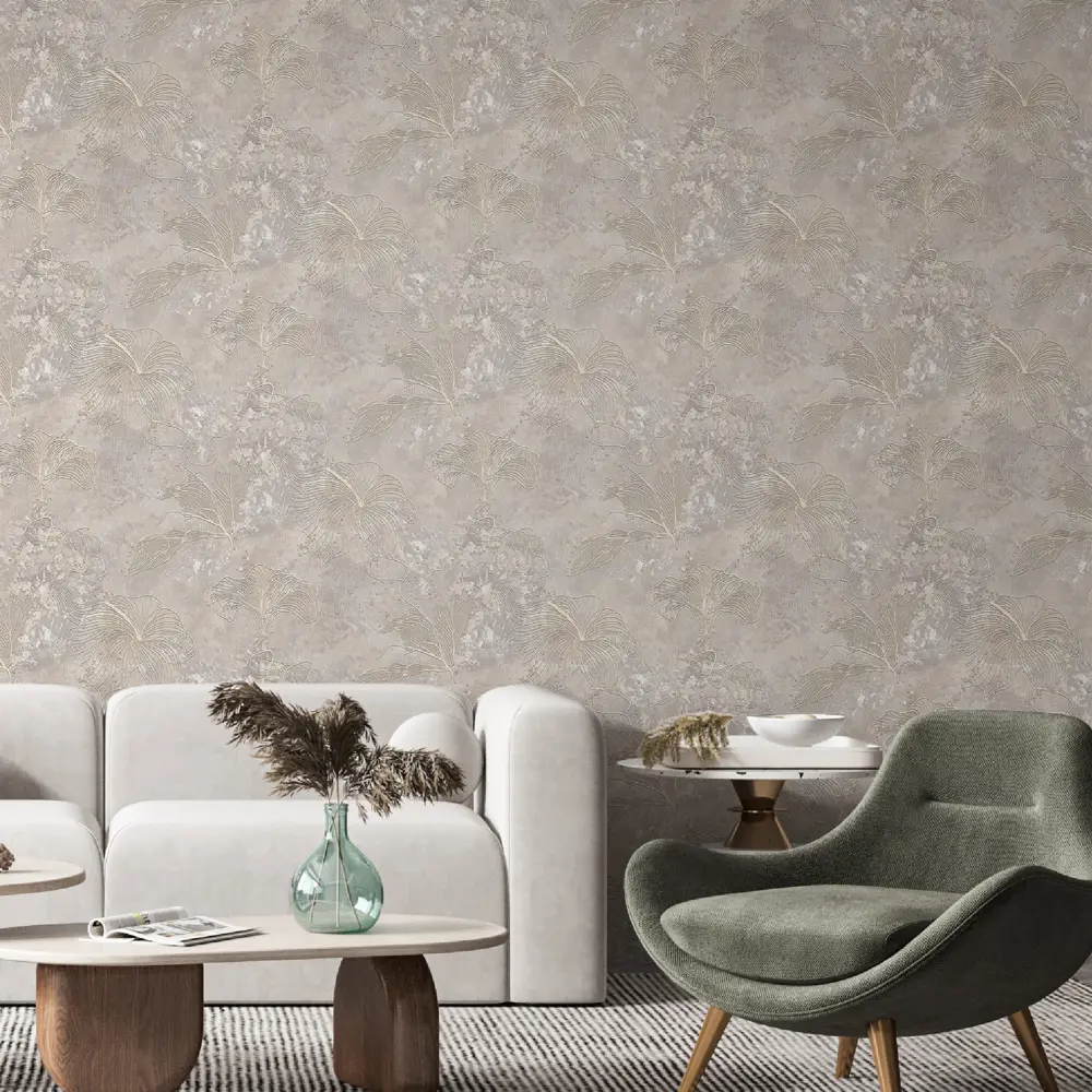 Фото 3 Обои флизелиновые Startdeco Алсу бежевые 1.06 м МП281678 Фото 3 Обои флизелиновые Startdeco Алсу бежевые 1.06 м МП281678