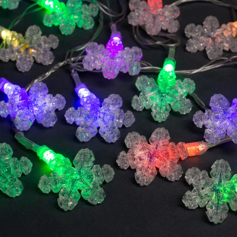 Фото Электрогирлянда комнатная Luazon lighting 1080401 нить 5 м 20 ламп бесцветный 1 режим работы Фото Электрогирлянда комнатная Luazon lighting 1080401 нить 5 м 20 ламп бесцветный 1 режим работы