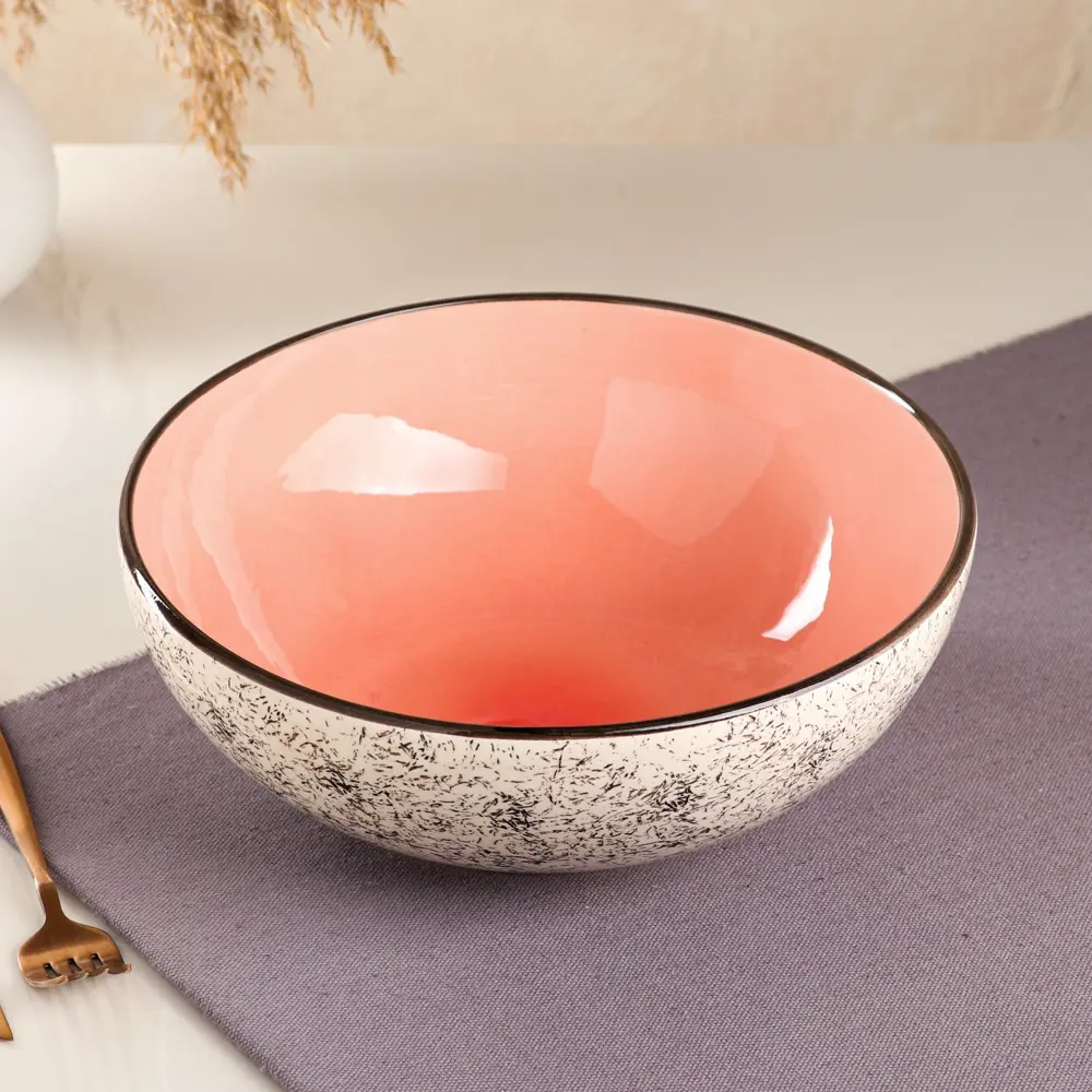 Фото 4 Тарелка Керамика Ручной Работы Персия 25.50x25.50 керамика цвет розовый Фото 4 Тарелка Керамика Ручной Работы Персия 25.50x25.50 керамика цвет розовый