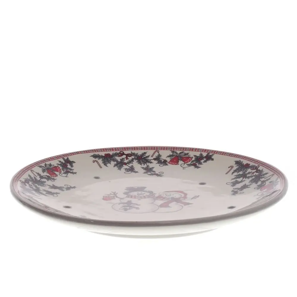Фото 2 Тарелка Chaozhou Xiongxing Ceramics Factory Новый год 21x21 см керамика цвет зеленый Фото 2 Тарелка Chaozhou Xiongxing Ceramics Factory Новый год 21x21 см керамика цвет зеленый