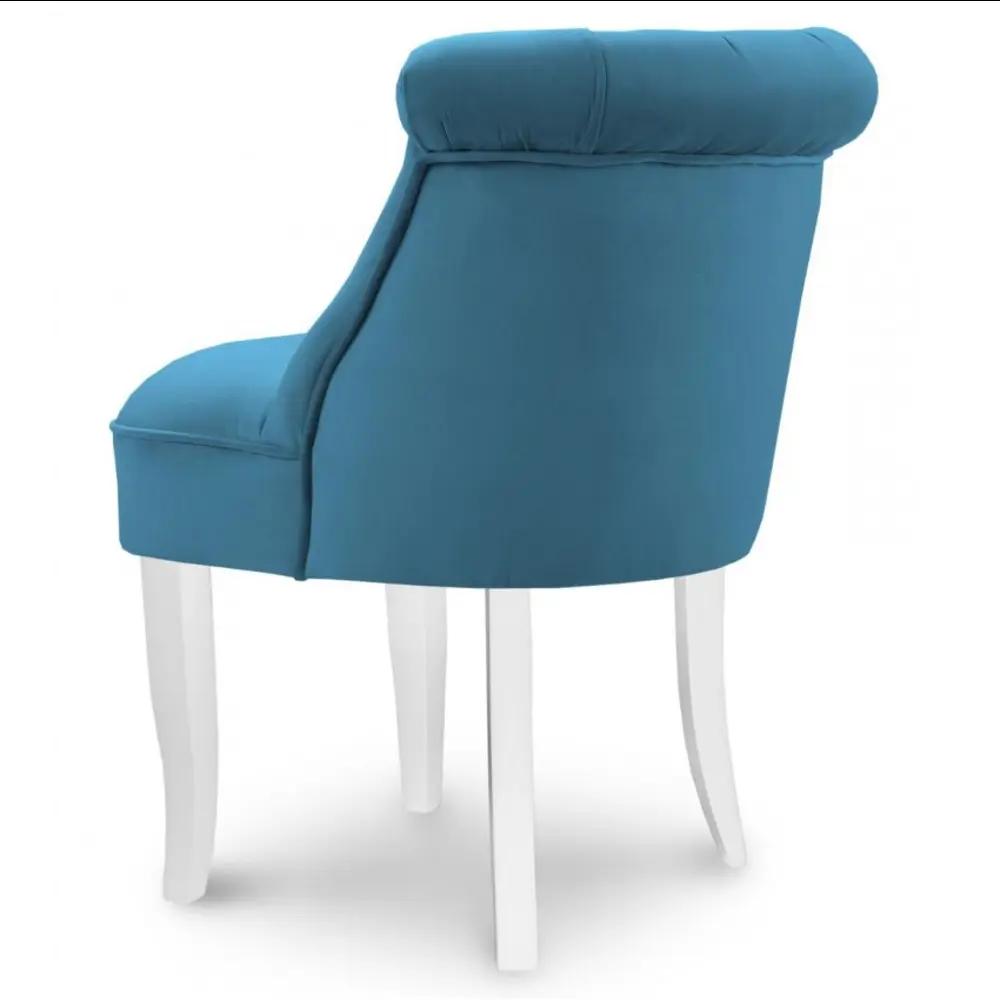 Фото 3 Кресло Лион Амели 68x84x67 см велюр цвет голубой Фото 3 Кресло Лион Амели 68x84x67 см велюр цвет голубой