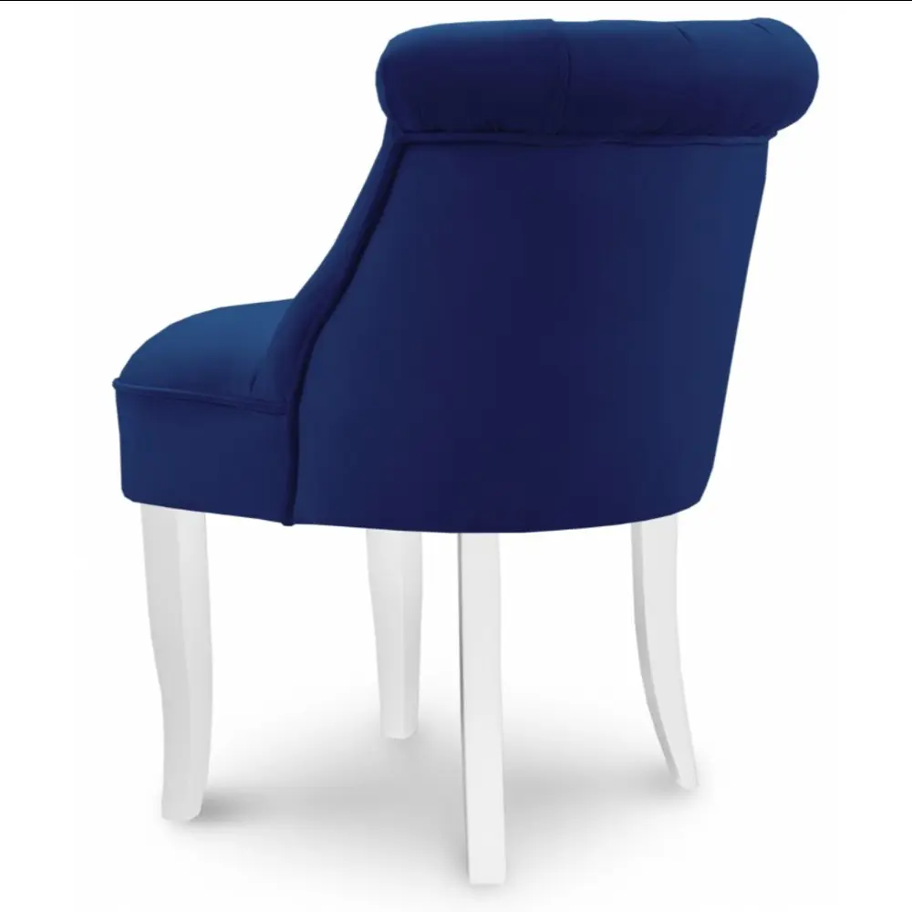 Фото 3 Кресло Лион Амели 68x84x67 см велюр цвет синий Фото 3 Кресло Лион Амели 68x84x67 см велюр цвет синий