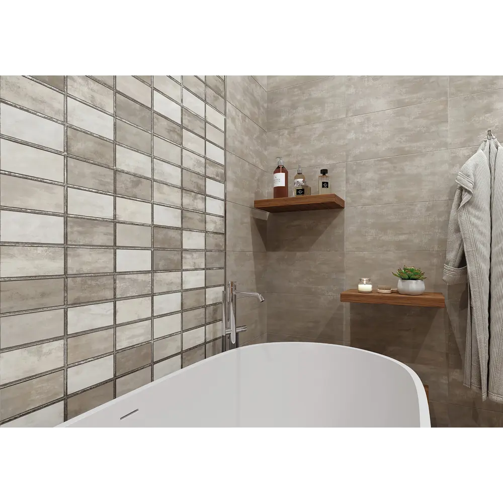 Фото 7 Плитка new trend WT9GAR25 249x500мм 1.25 м² цвет коричнево-шоколадный, цена за упаковку Фото 7 Плитка new trend WT9GAR25 249x500мм 1.25 м² цвет коричнево-шоколадный, цена за упаковку