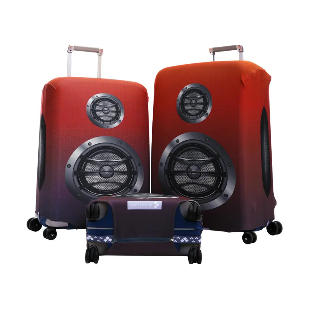 Фото 10 Чехол для чемодана L/XL Routemark Boombox 54x80 см цвет коричневый Фото 10 Чехол для чемодана L/XL Routemark Boombox 54x80 см цвет коричневый