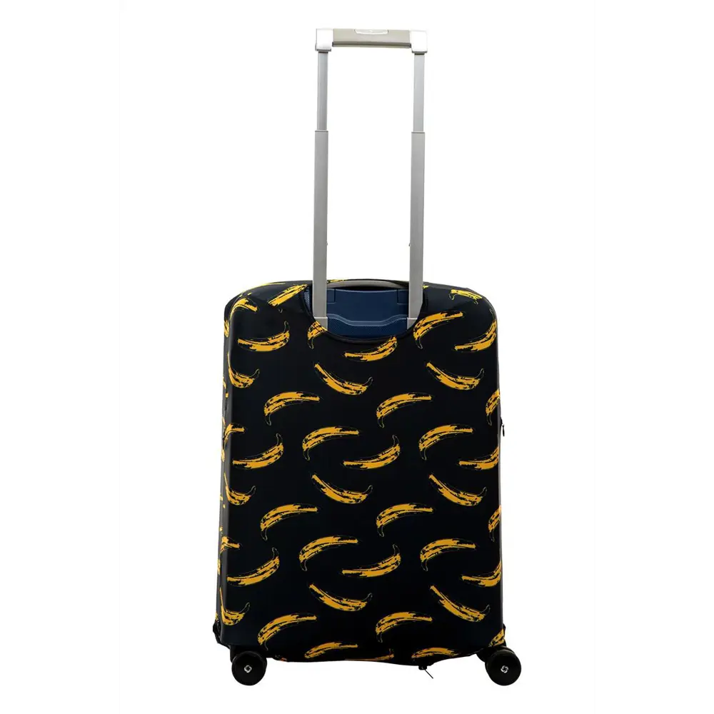Фото 4 Чехол для чемодана S Routemark Banana 40x55 см цвет черный Фото 4 Чехол для чемодана S Routemark Banana 40x55 см цвет черный