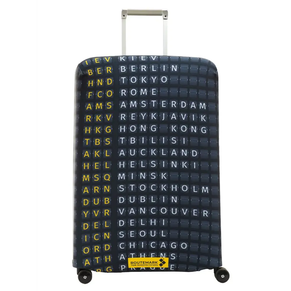 Фото Чехол L/XL Routemark Destinations 54x80 см цвет черный Фото Чехол L/XL Routemark Destinations 54x80 см цвет черный