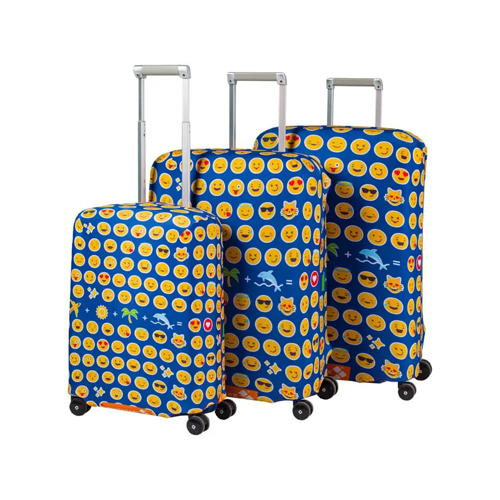 Фото 6 Чехол L/XL Routemark Эмоджи 54x80 см цвет синий Фото 6 Чехол L/XL Routemark Эмоджи 54x80 см цвет синий