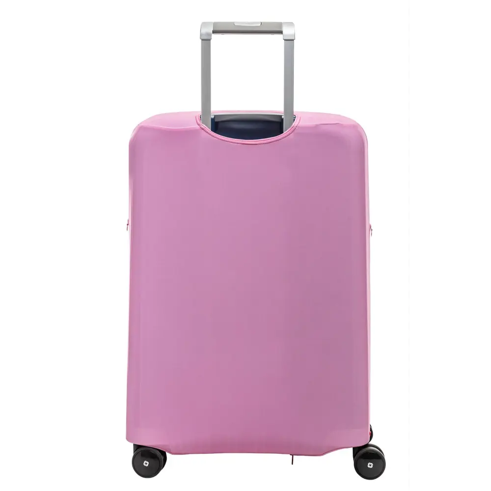 Фото 4 Чехол для чемодана M/L Routemark Royal Pink 46x72 см цвет розовый