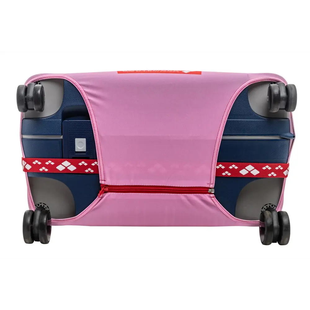 Фото 7 Чехол для чемодана S Routemark Royal Pink 40x55 см цвет розовый Фото 7 Чехол для чемодана S Routemark Royal Pink 40x55 см цвет розовый