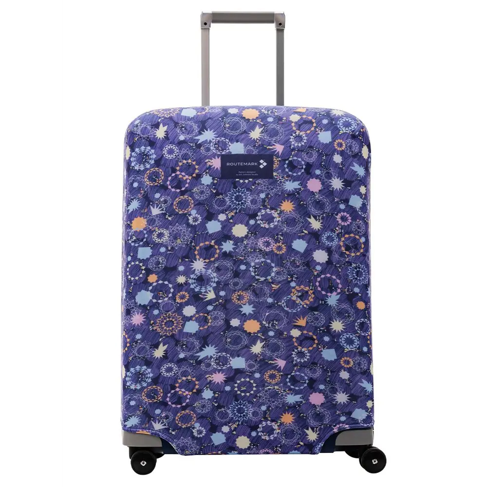 Фото Чехол M/L Routemark Искры 46x72 см цвет фиолетовый Фото Чехол M/L Routemark Искры 46x72 см цвет фиолетовый