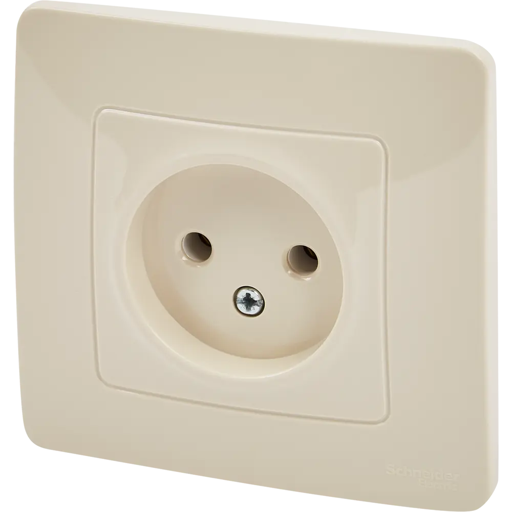 Фото 2 Розетка встраиваемая Systeme Electric Blanca без заземления без шторок 16 А цвет бежевый Фото 2 Розетка встраиваемая Systeme Electric Blanca без заземления без шторок 16 А цвет бежевый