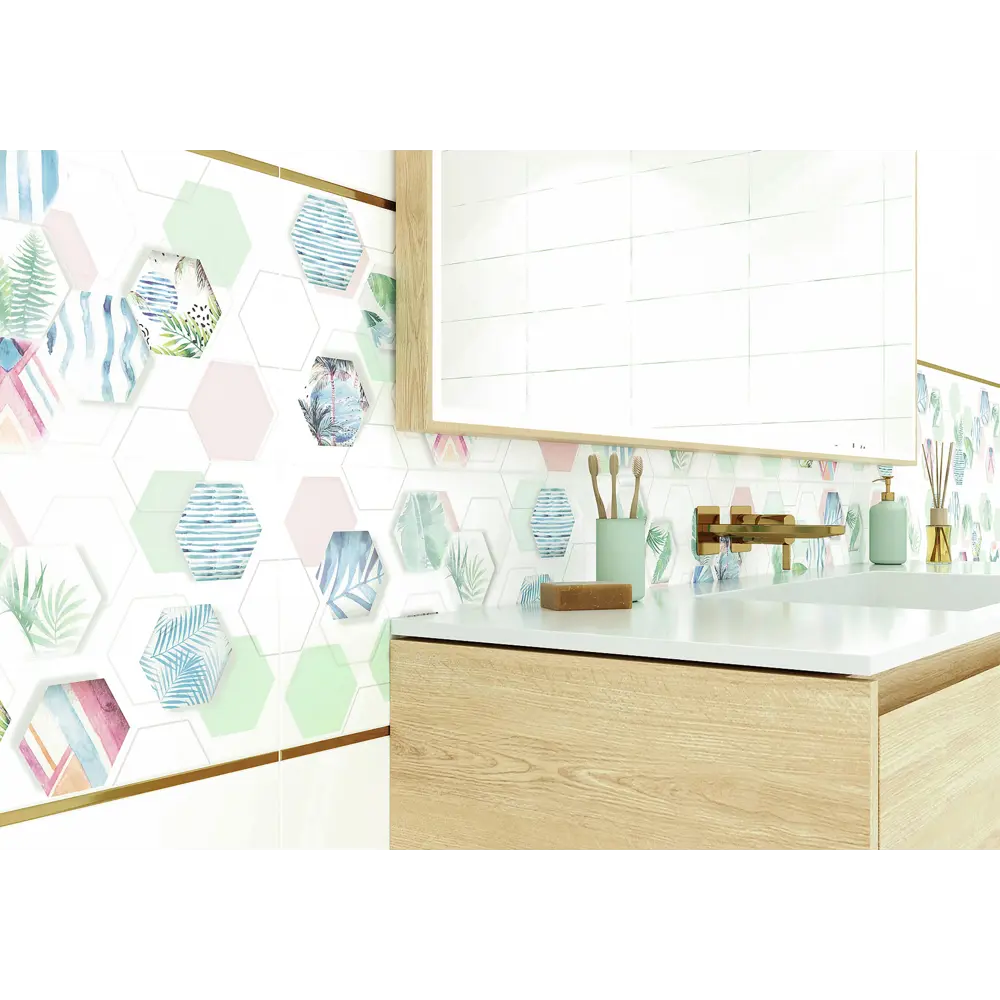 Фото 2 Плитка new trend WT9CAY04 249x500мм 1.25 м² цвет мятный, цена за упаковку Фото 2 Плитка new trend WT9CAY04 249x500мм 1.25 м² цвет мятный, цена за упаковку
