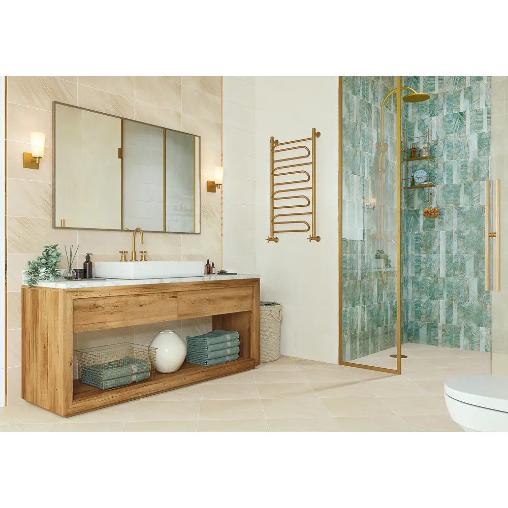 Фото 2 Настенная плитка New Trend Emerald Twiddle WT9EME24 24.90x50см полуглянцевый зеленый Фото 2 Настенная плитка New Trend Emerald Twiddle WT9EME24 24.90x50см полуглянцевый зеленый