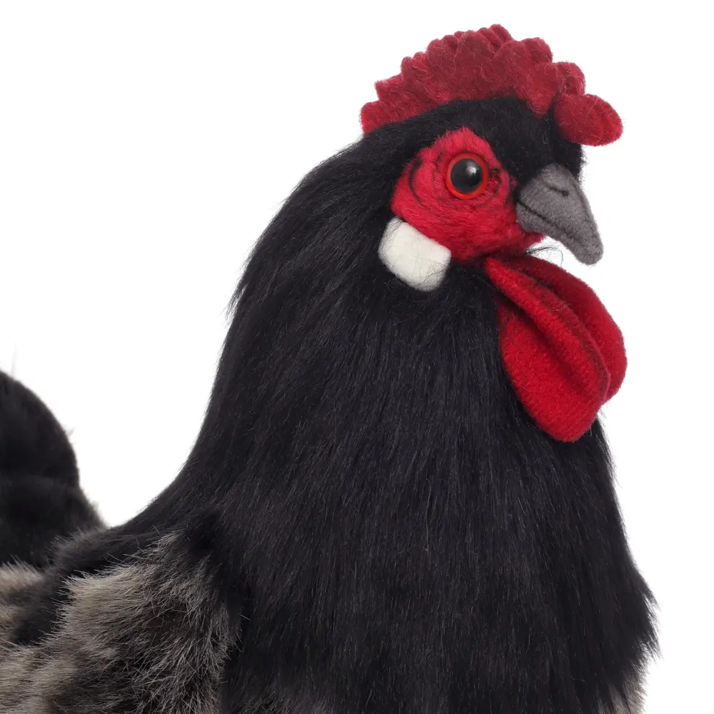 Фото 6 Плюшевая игрушка Курица 6037 Hansa creation 26 см цвет черный