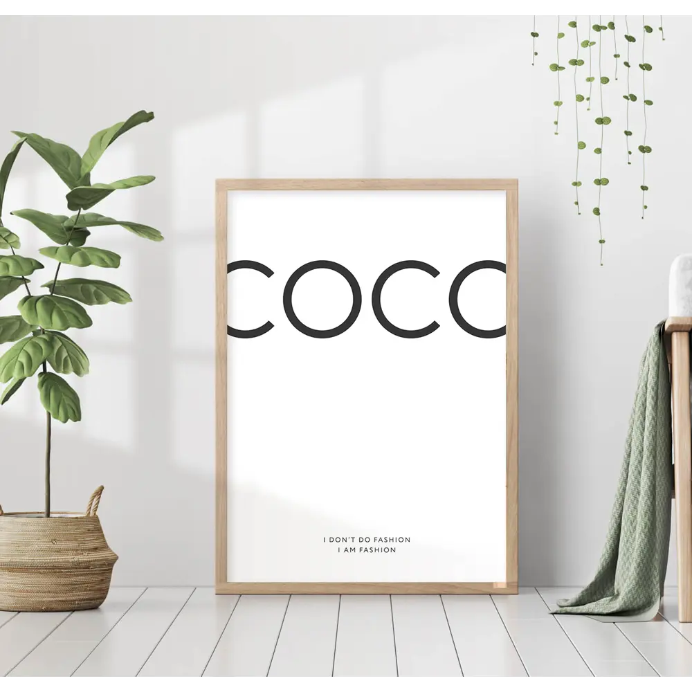Фото Постер 28 картин "Coco. надписи" 50x40 см, в подарочном тубусе без рамы Фото Постер 28 картин "Coco. надписи" 50x40 см, в подарочном тубусе без рамы