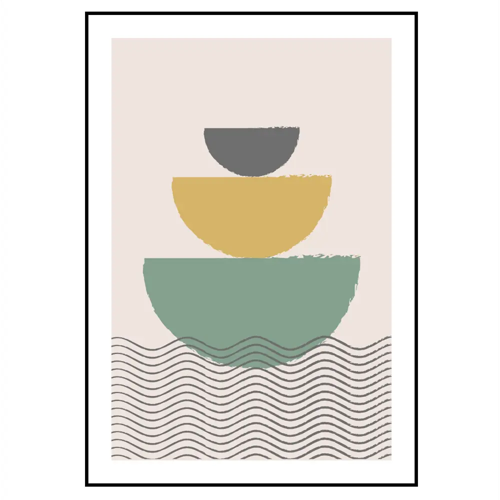 Фото 2 Постер 28 картин "Абстракция полукруг" 50x40 см, в подарочном тубусе без рамы Фото 2 Постер 28 картин "Абстракция полукруг" 50x40 см, в подарочном тубусе без рамы