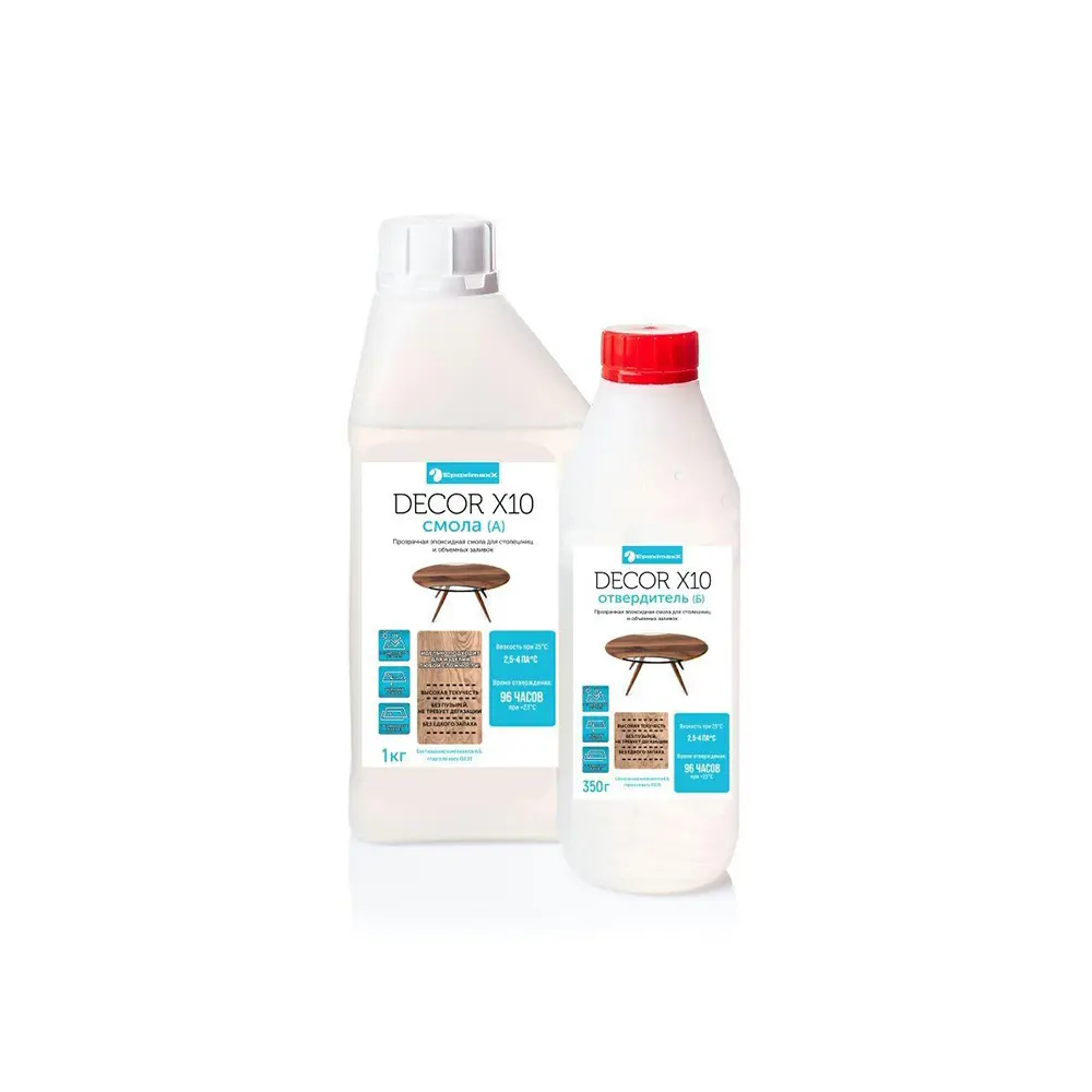 Фото Прозрачная эпоксидная смола EpoximaxX DÉCOR X10 1.35 кг Фото Прозрачная эпоксидная смола EpoximaxX DÉCOR X10 1.35 кг