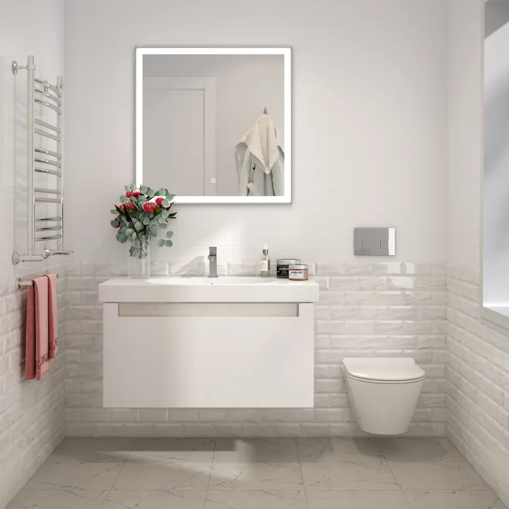Фото 4 Глазурованный керамогранит Kerama Marazzi Парма SG172600N 40.2x40.2 см 1.62 м² матовый цвет светло-серый Фото 4 Глазурованный керамогранит Kerama Marazzi Парма SG172600N 40.2x40.2 см 1.62 м² матовый цвет светло-серый