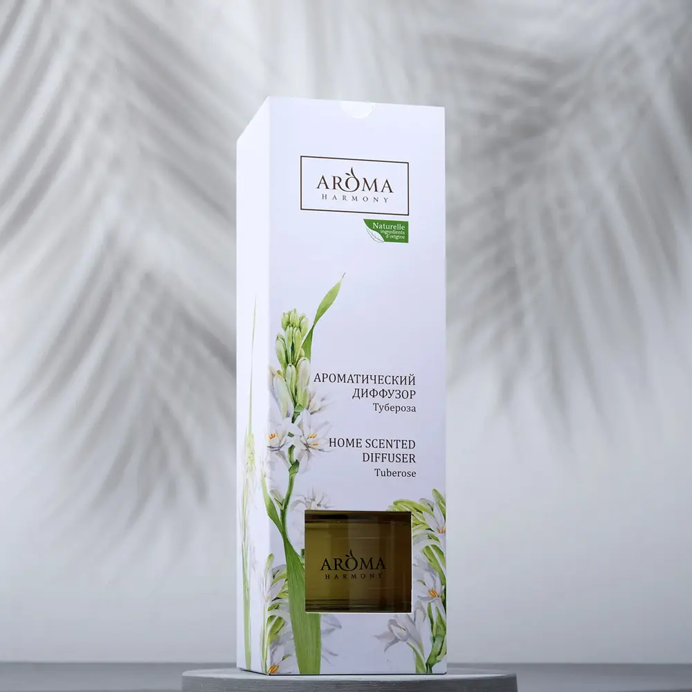 Фото 3 Диффузор ароматический Aroma harmony 100 мл тубероза Фото 3 Диффузор ароматический Aroma harmony 100 мл тубероза