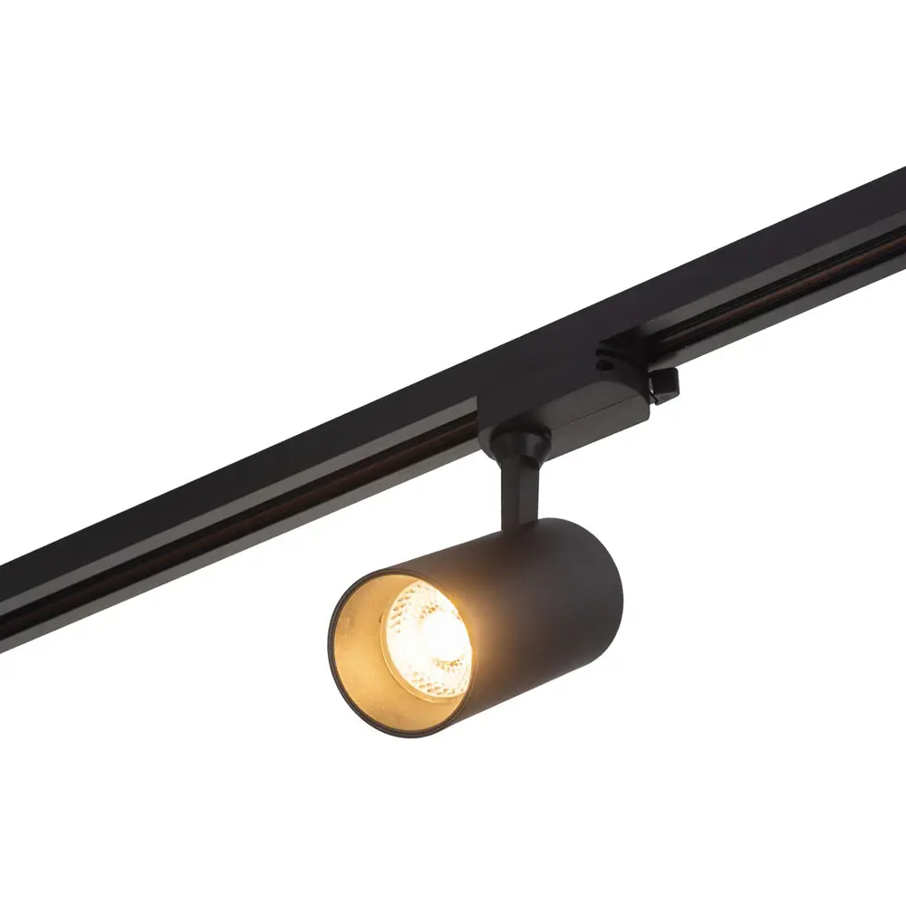 Фото Трековый светильник DENKIRS DK6030-BK светодиодный 24 Вт однофазный 1.5 м² цвет черный Фото Трековый светильник DENKIRS DK6030-BK светодиодный 24 Вт однофазный 1.5 м² цвет черный