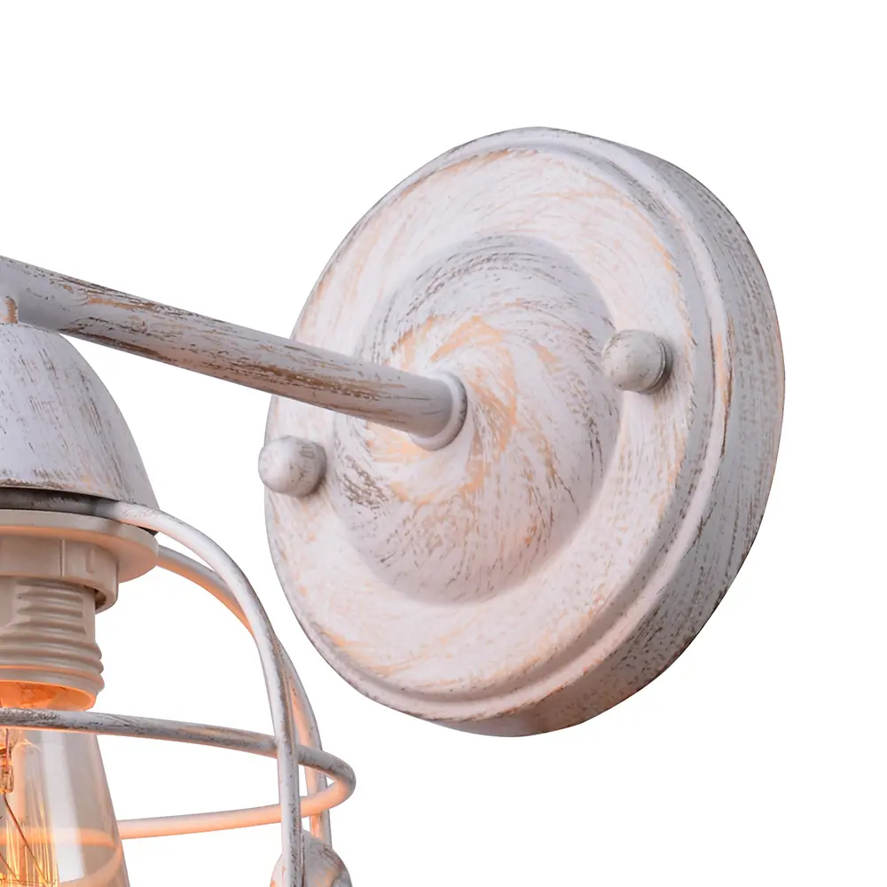 Фото 3 Настенный светильник ARTE LAMP A5090AP-1WG цвет белый Фото 3 Настенный светильник ARTE LAMP A5090AP-1WG цвет белый