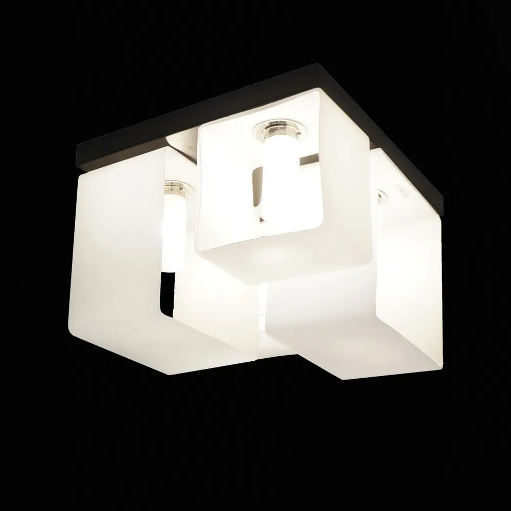 Фото 2 Люстра подвесная светодиодная ST LUCE SL536.502.04 8 м² нейтральный белый свет цвет черный Фото 2 Люстра подвесная светодиодная ST LUCE SL536.502.04 8 м² нейтральный белый свет цвет черный