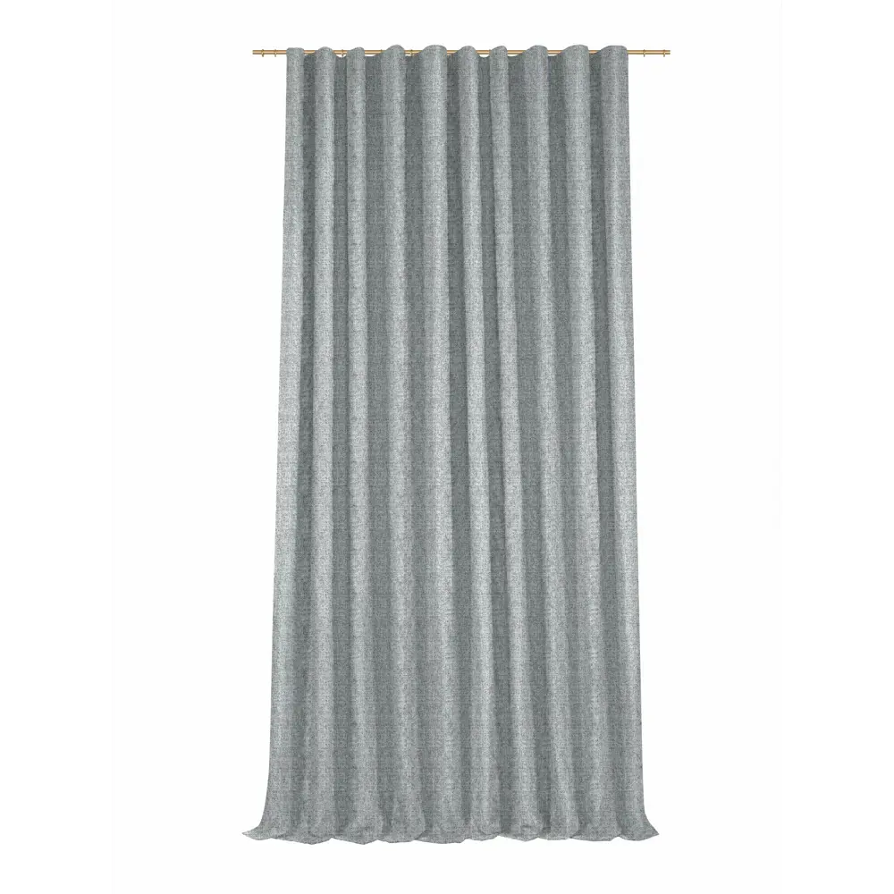 Фото 2 Штора на ленте Adelina 200x280 см цвет светло-серый